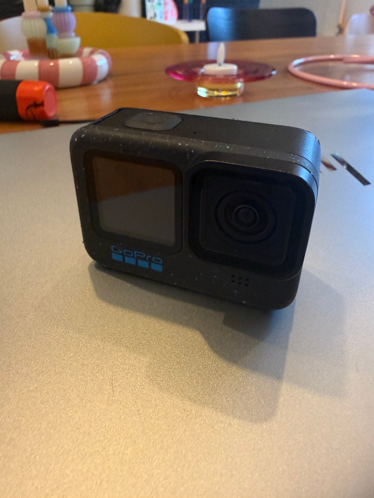 GoPro 12 black + accessoires, Ophalen, Zo goed als nieuw, GoPro