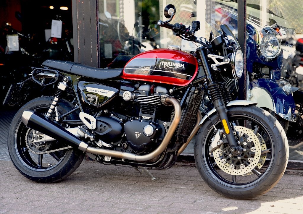 TRIUMPH 1200 SPEED TWIN ***MOTOVERTE.BE***, Poignées chauffantes, Entreprise, Occasion, 2 cylindres