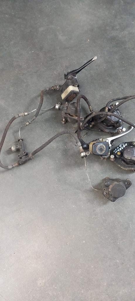 Yamaha xs tx voorrem, Ophalen