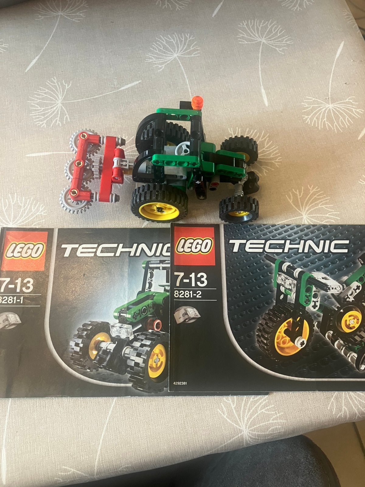 Lego technic 8281 mini tractor, Enlèvement, Utilisé, Lego, Technic
