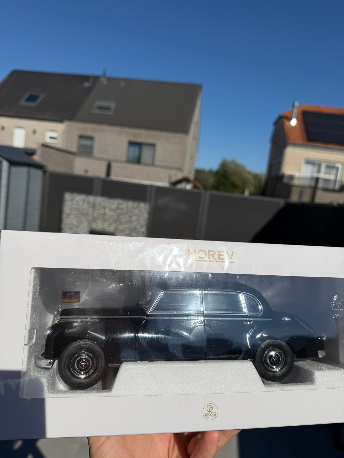 1955 Mercedes Konrad Adenauer, Ophalen of Verzenden