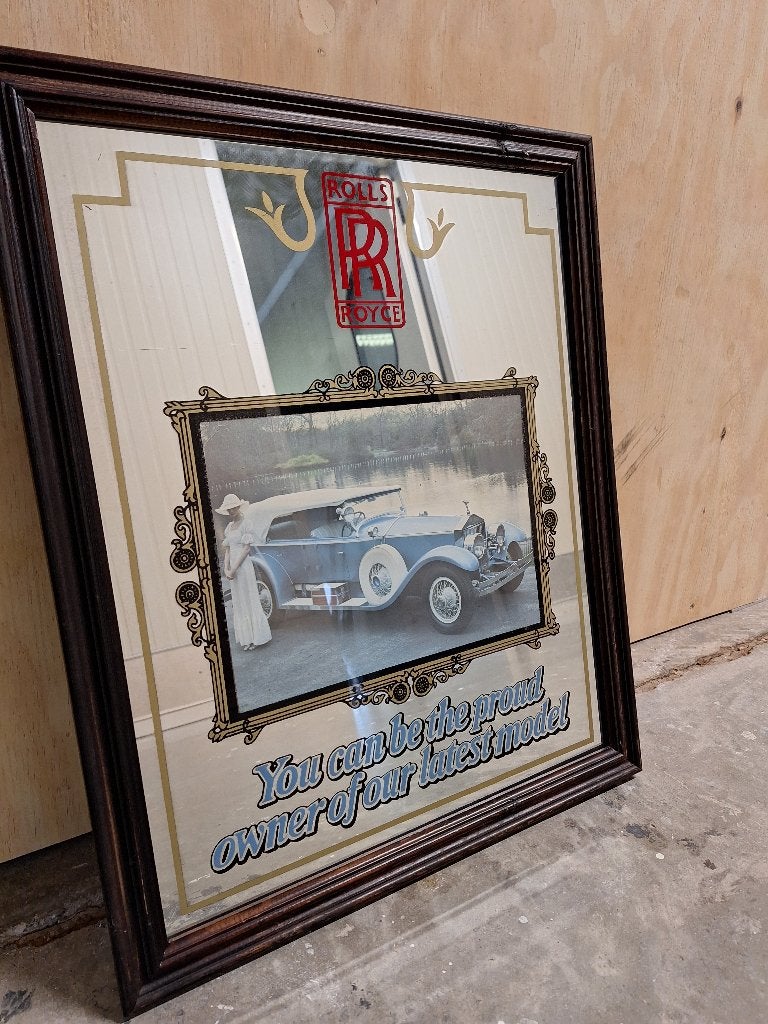 Spiegel Rolls-Royce, Ophalen, Zo goed als nieuw, Minder dan 50 cm, Minder dan 100 cm