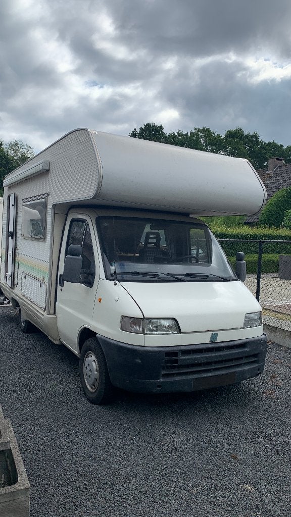 Fiat Ducato 1.9Td Carioca, Caravans en Kamperen, Mobilhomes, Standaard zit, Alkoof, Ringverwarming, Fiat