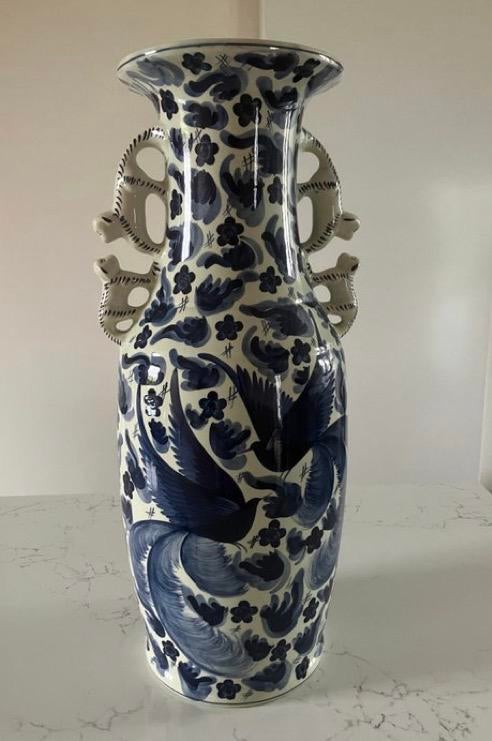 Chinoiserie « Vase singe » par Hubert Becquet - Quaregnon, Enlèvement ou Envoi