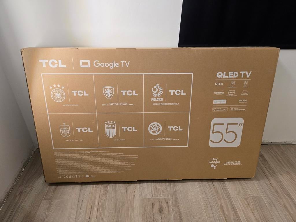 Gesealed!! TCL 55 inch QLED TV, Ophalen