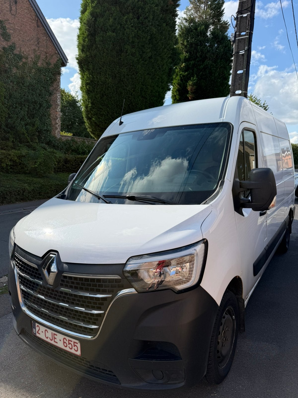 Renault Master L2H2. Full suivi. TVAC, Achat, Entretenue par le concessionnaire, Noir, Diesel