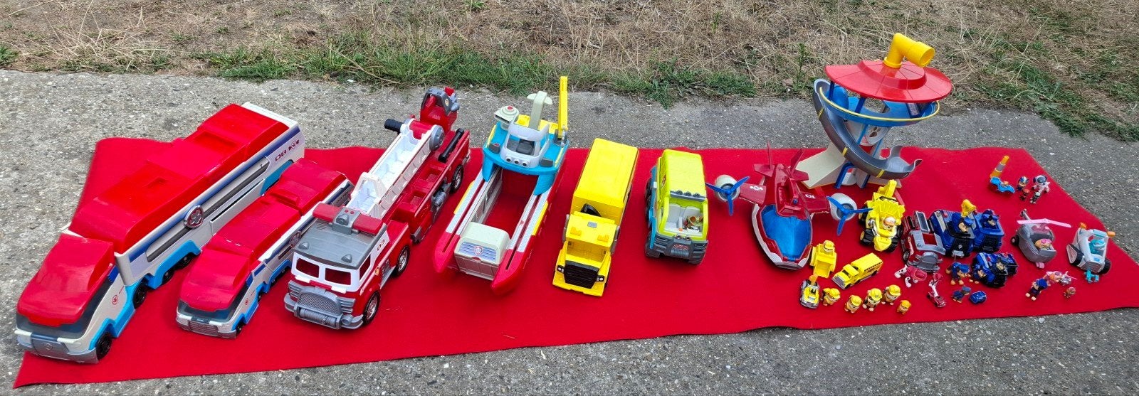 Paw Patrol groot lot, Ophalen