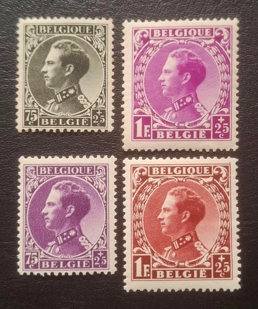 België: OBP 390/93 ** Invaliden 1934., Postzegels en Munten, Postzegels | Europa | België, Postfris, Frankeerzegel, Koninklijk huis