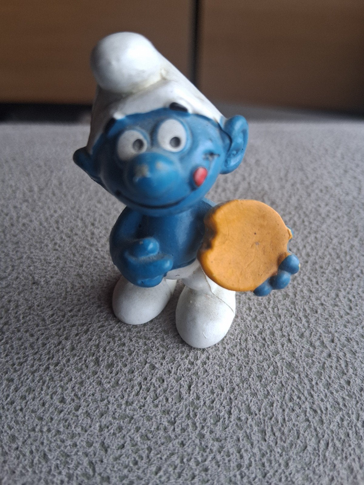 Smurf met koek jaren 80 Schleich, Enlèvement ou Envoi