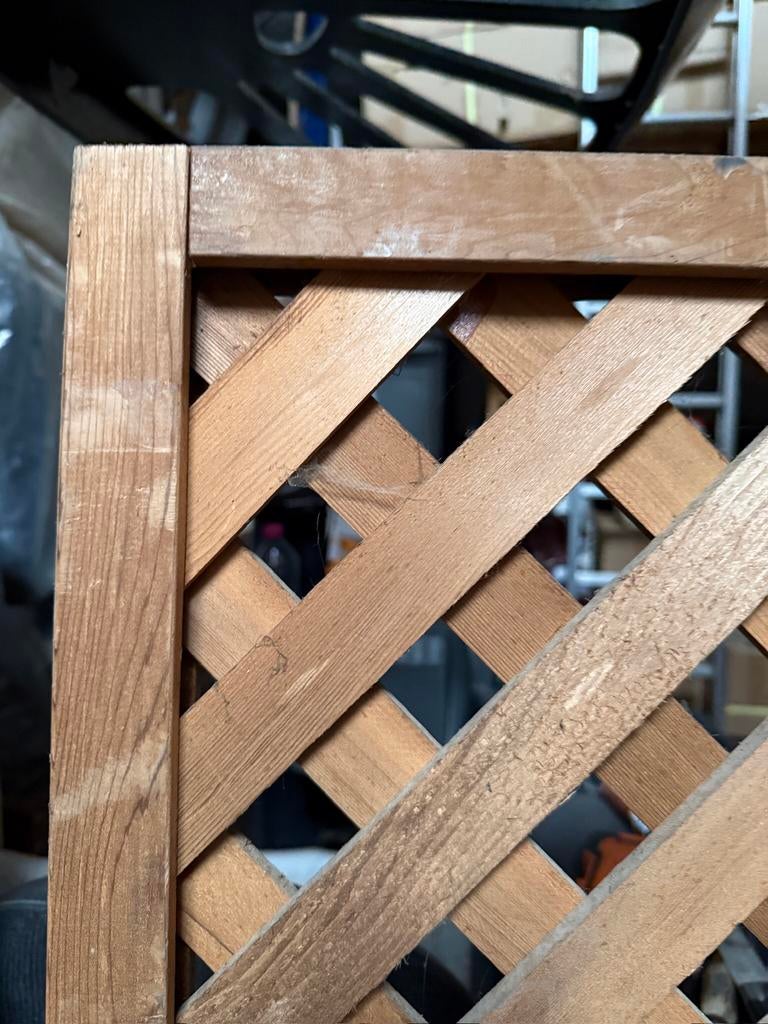 Decoratief trellis scherm, Tuin en Terras, Ophalen of Verzenden, Zo goed als nieuw