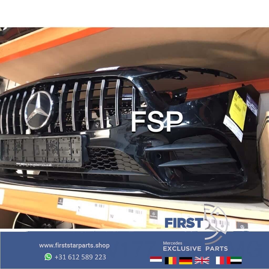 W177 A35 AMG Voorbumper compleet Mercedes A Klasse ZWART bum, Gebruikt, -, Voor, Ophalen of Verzenden