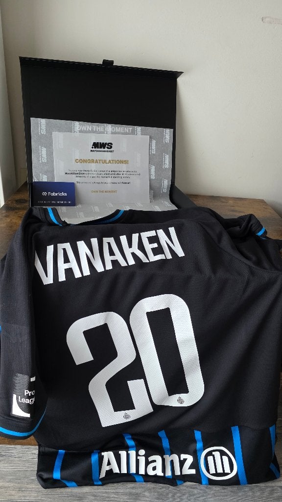 Matchwornshirt VANAKEN, Ophalen of Verzenden