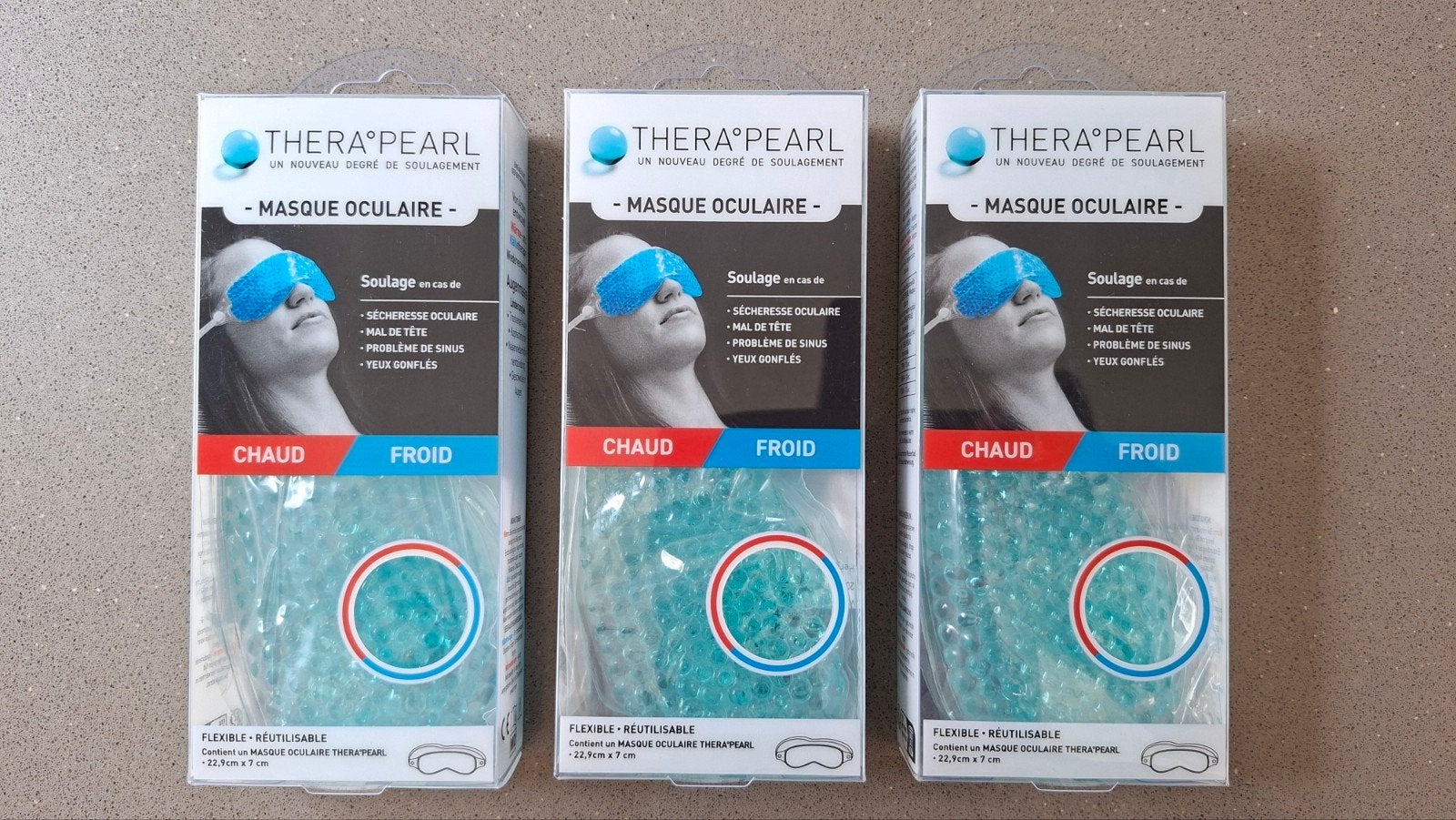 Thera Pearl oogmasker 3 stuks, Diversen, Ophalen of Verzenden
