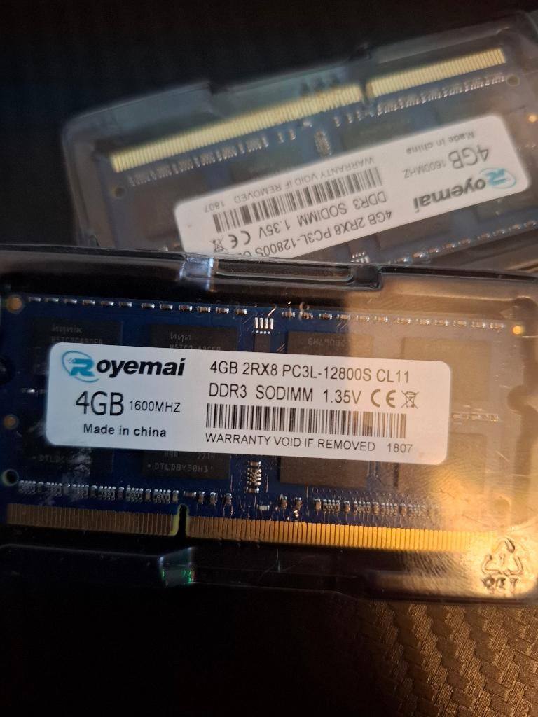 DDR3 SODIMM, Enlèvement ou Envoi, 8 GB, DDR3, Comme neuf
