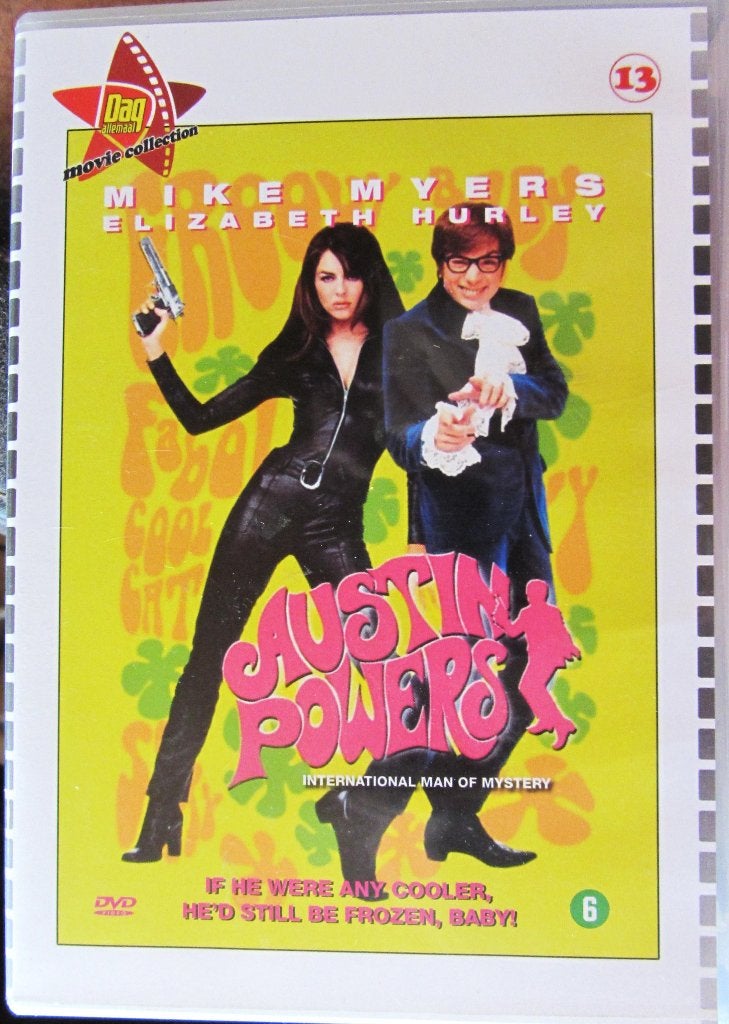DVD ACTIE- AUSTIN POWERS (ELISABETH HURLEY- MIKE MYERS), CD & DVD, DVD | Action, Comédie d'action, Enlèvement ou Envoi, Anglais
