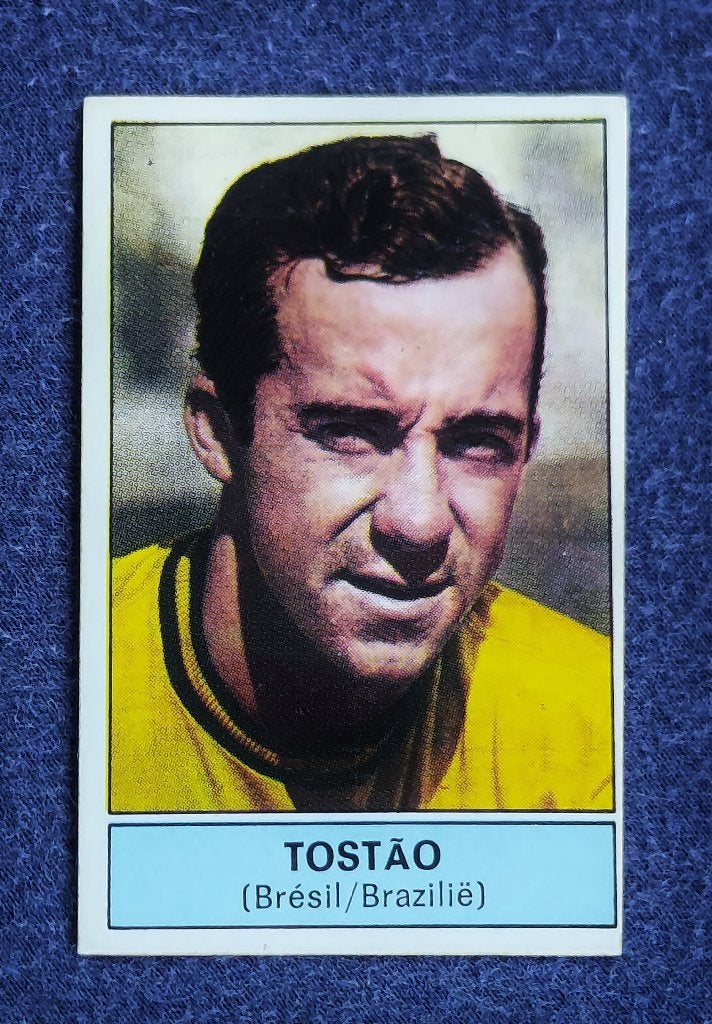 Panini sticker voetbal card ' FB 1972 - Tostao ', Verzamelen, Ophalen of Verzenden, Nieuw, Poster, Plaatje of Sticker