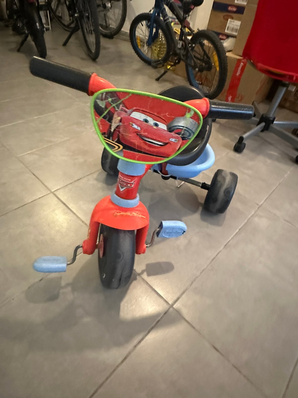 Smoby Be Move Driewieler - Disney Cars, Fietsen en Brommers, Ophalen of Verzenden, Gebruikt