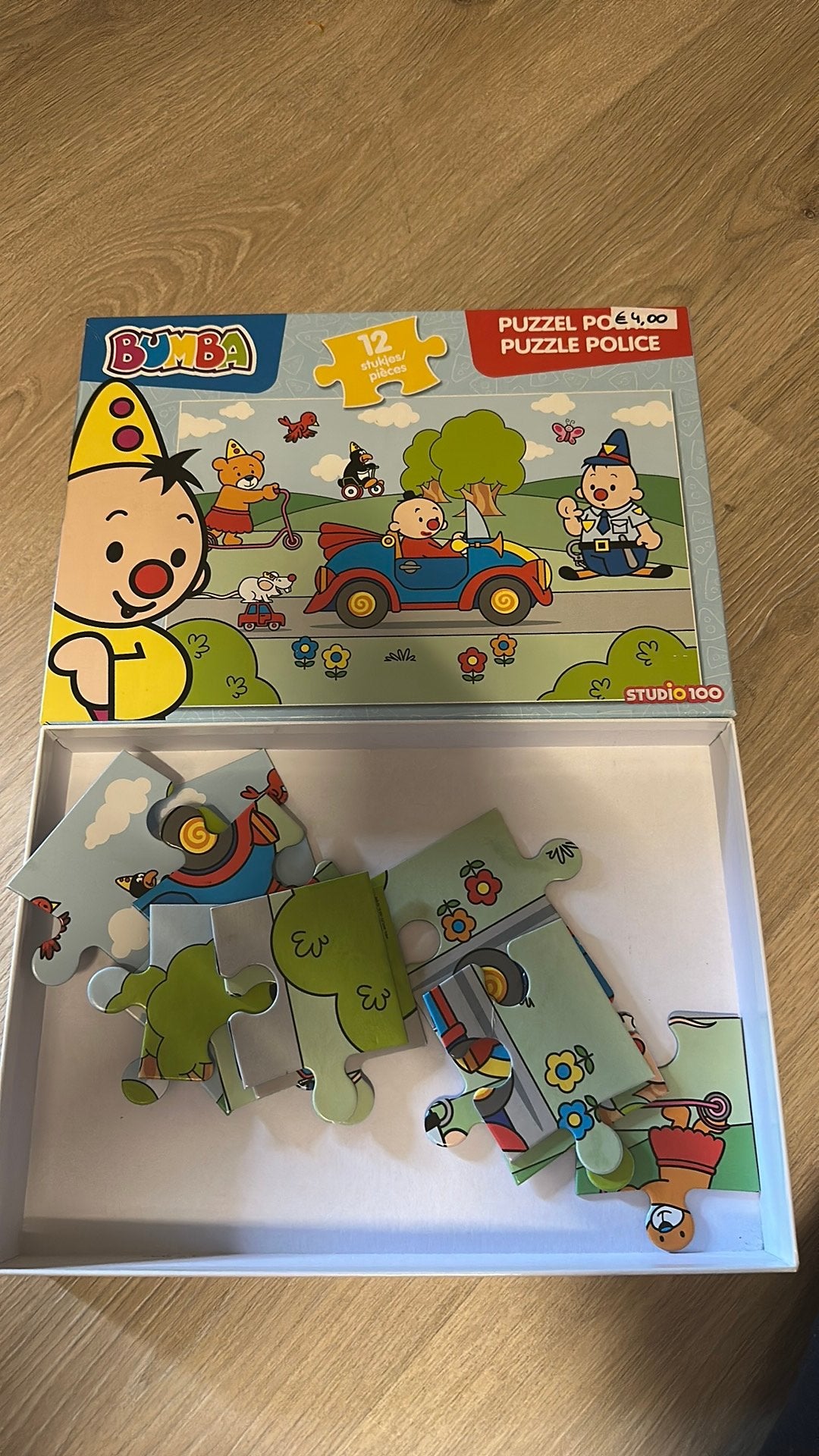 Bumba puzzel, Ophalen, 10 tot 50 stukjes, Zo goed als nieuw, 6 maanden tot 2 jaar