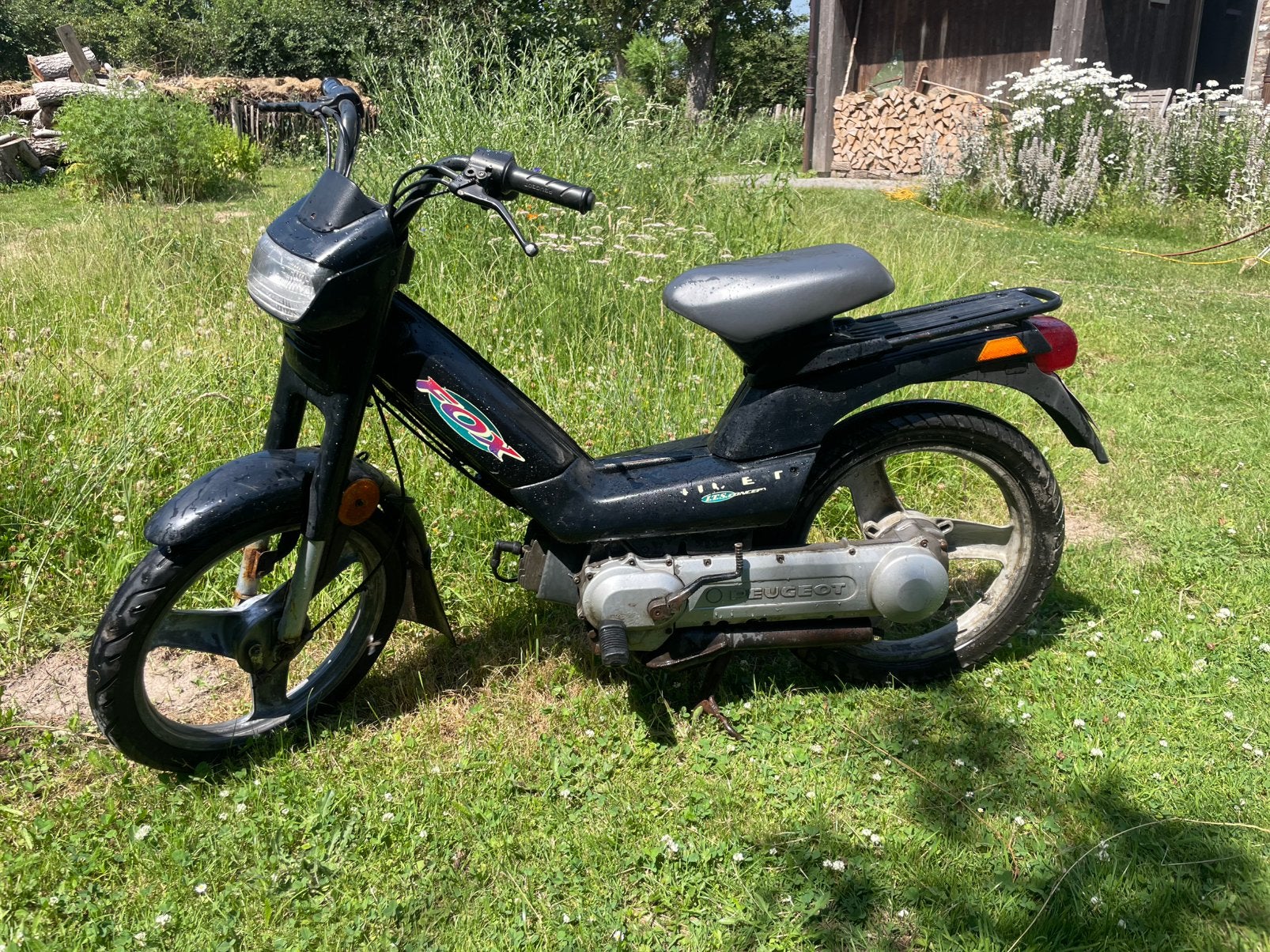 Peugot fox klasse b, Fietsen en Brommers, Ophalen, Gebruikt, 49 cc, Fox