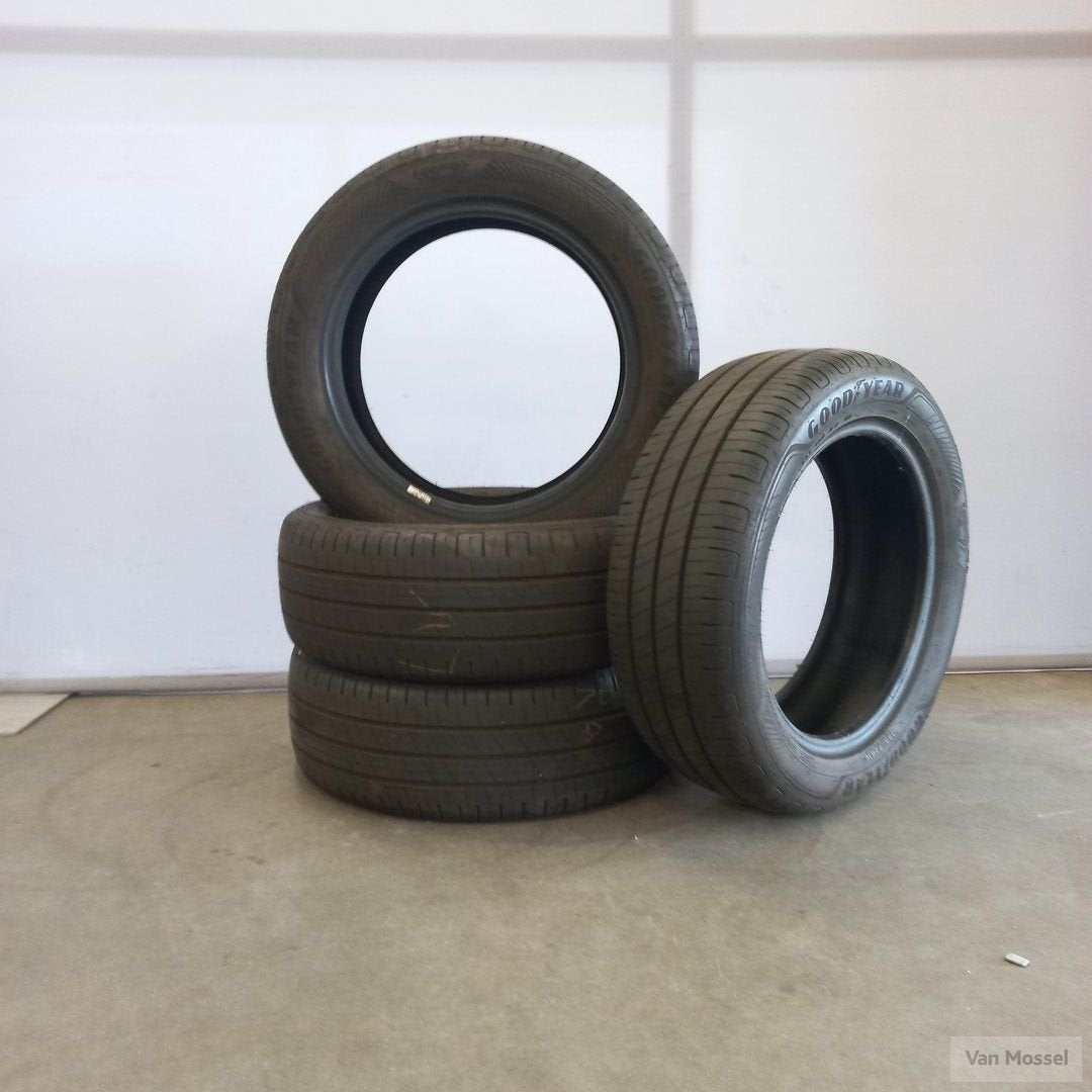 Goodyear Efficientgrip Performance E 195/55/R16 91V, Gebruikt, -, Ophalen of Verzenden, Band(en)
