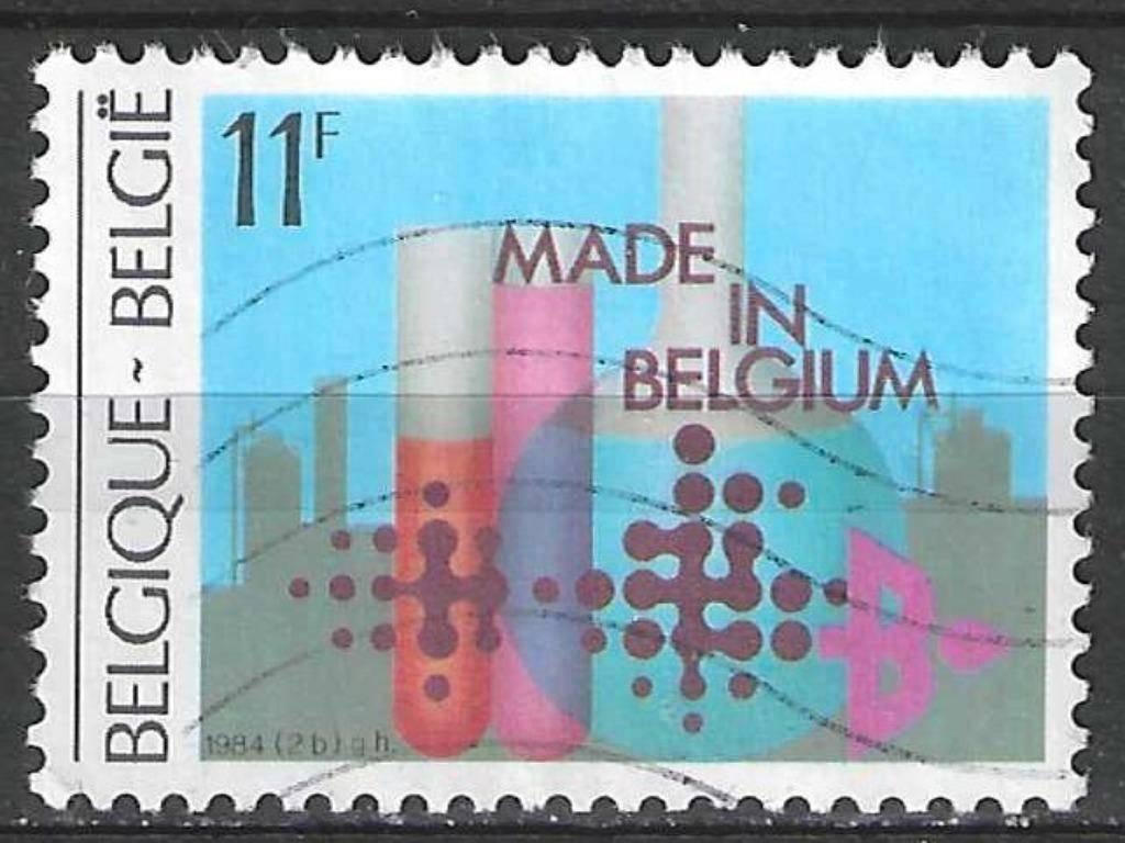 Belgique 1984 - Yvert 2113 /OBP 2115 - Exportation belg (ST), Envoi, Affranchi, Oblitéré