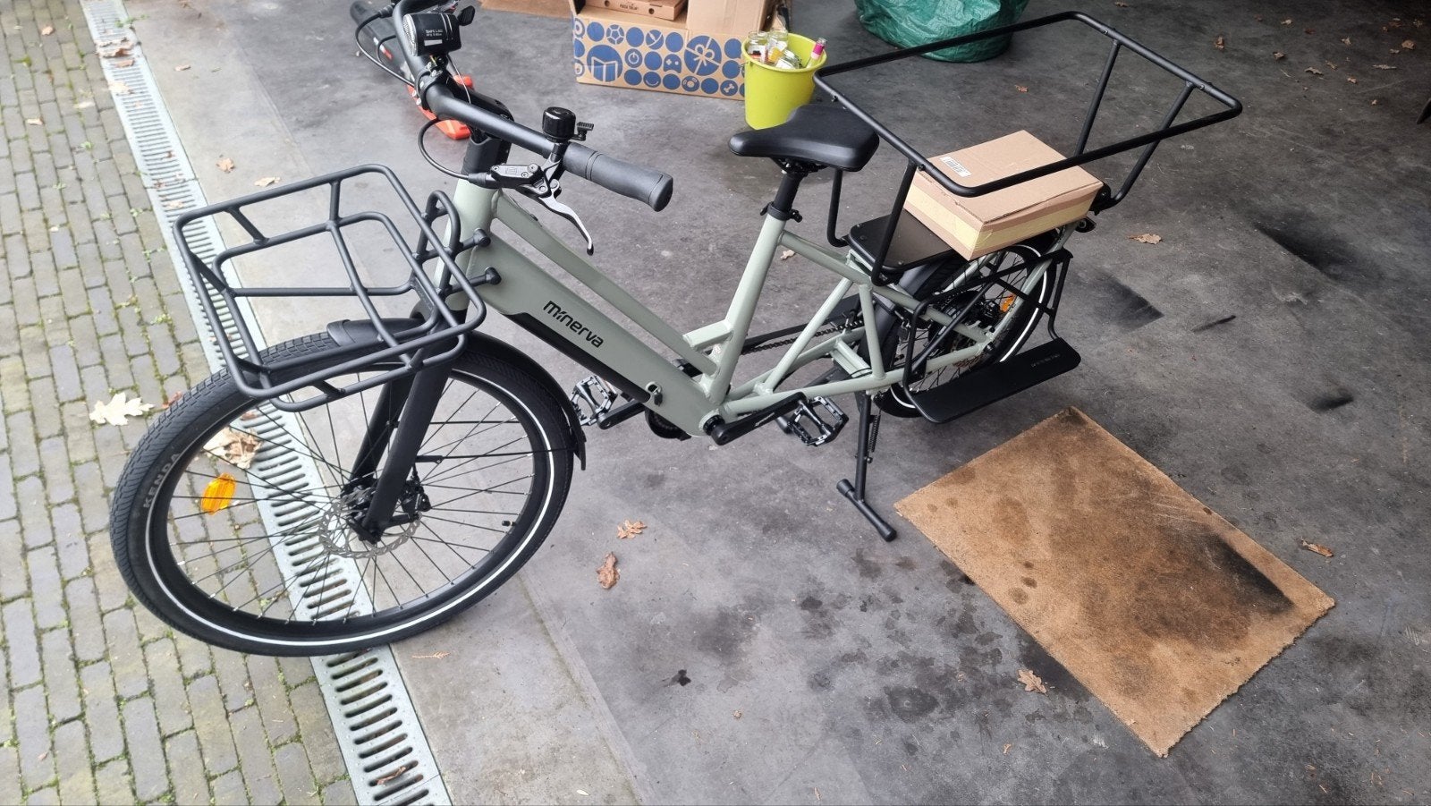 minerva longtail, Fietsen en Brommers, Ophalen