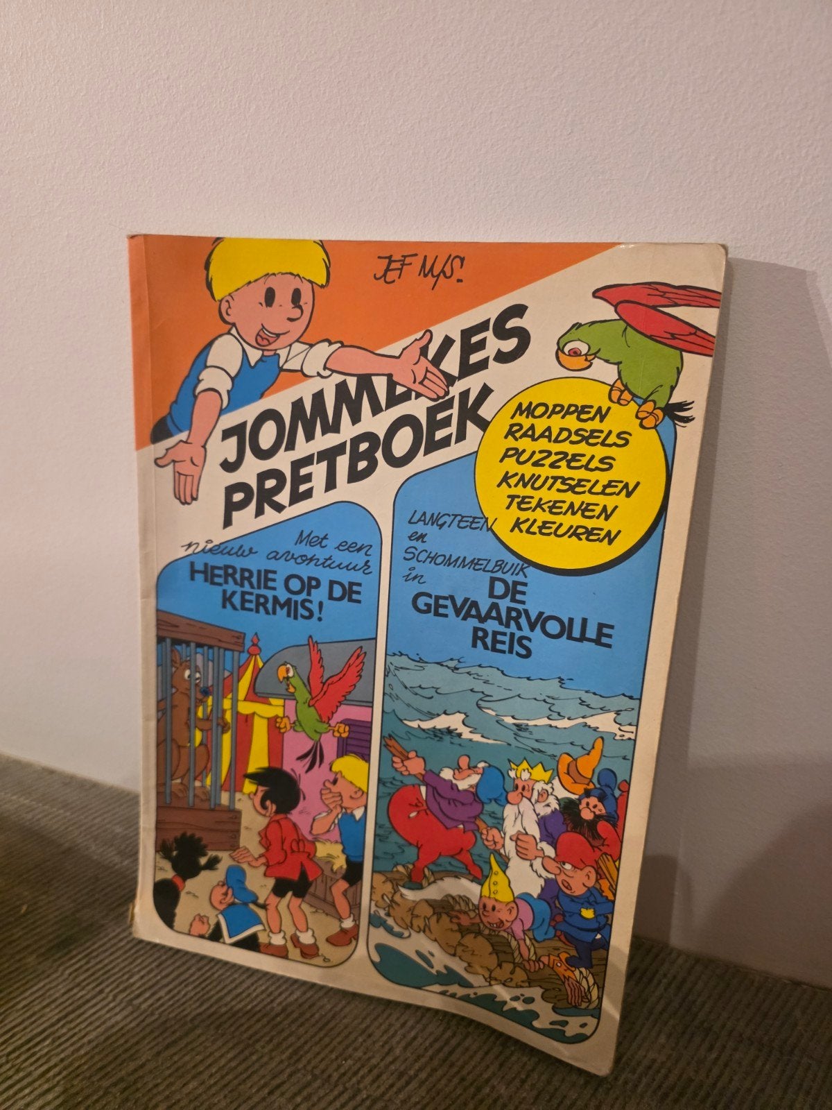 Strips Jommeke, Ophalen