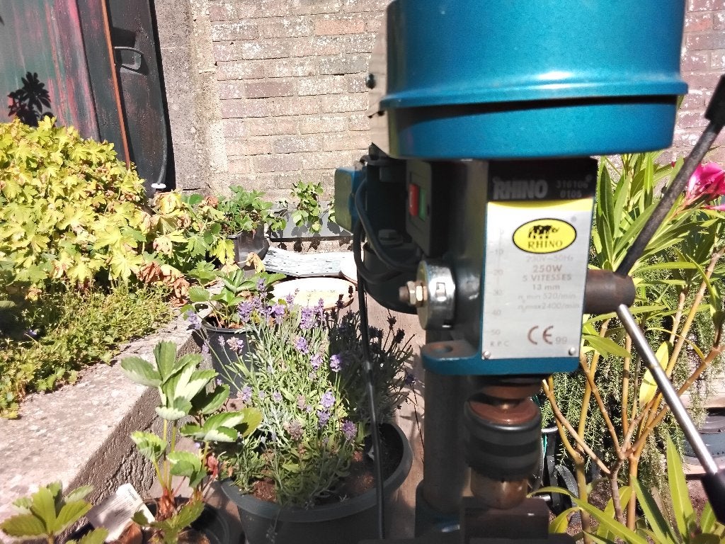 Perceuse  sur  pied, Bricolage & Construction, Vitesse variable, Enlèvement, Utilisé, Perceuse
