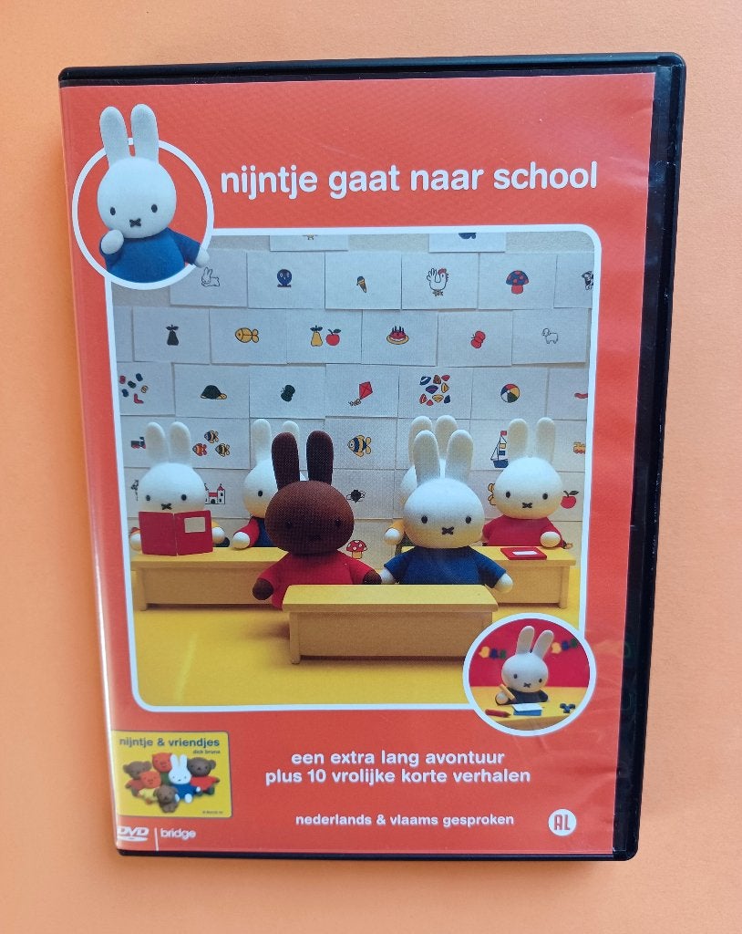 Nijntje gaat naar school (dvd), Ophalen of Verzenden, Zo goed als nieuw, Tekenfilm