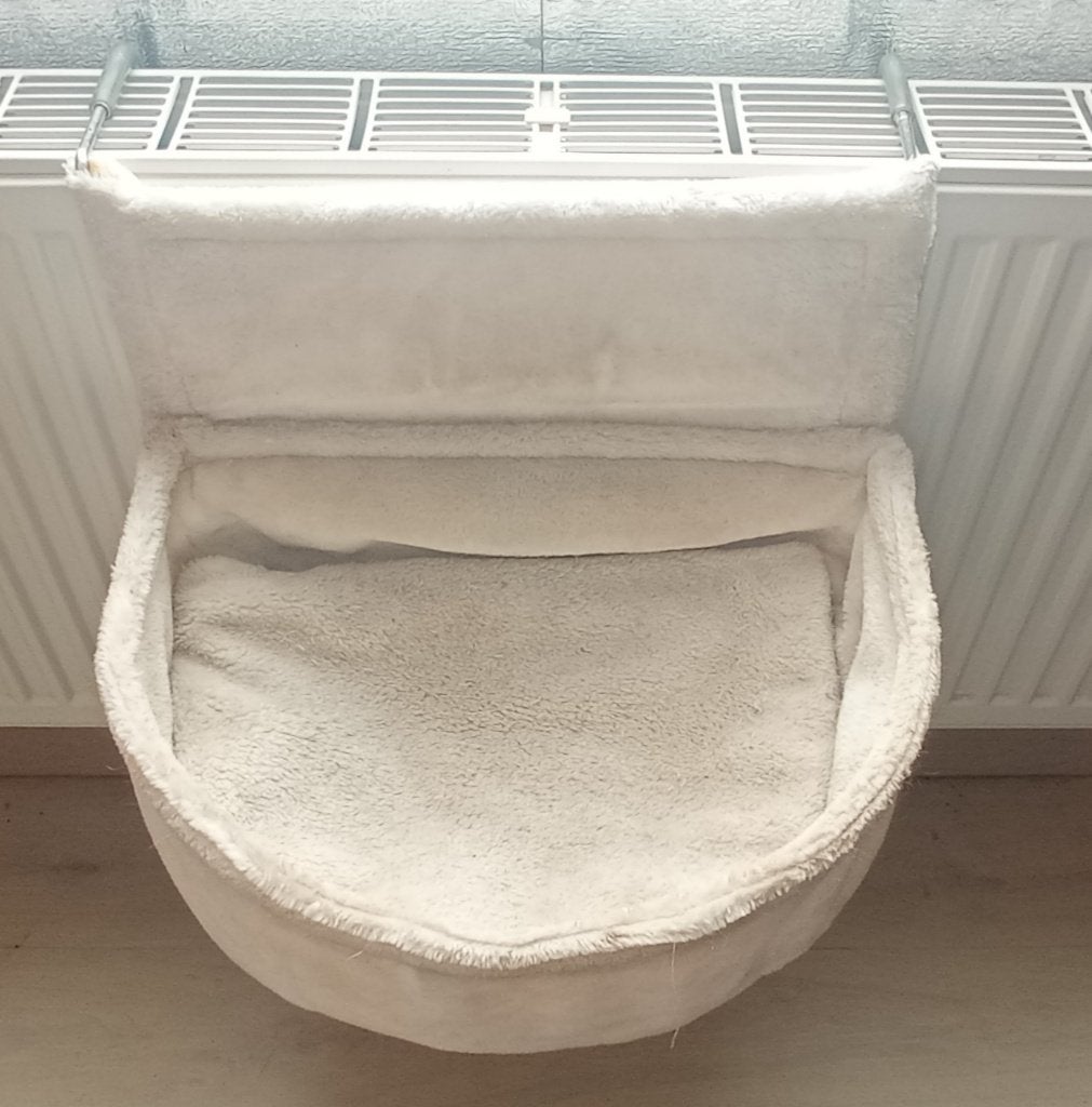 Panier suspendu  hamac radiateur pour chat, Animaux & Accessoires, Enlèvement, Utilisé, Coton