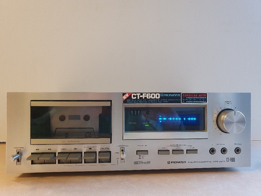 Pioneer Stereo Cassette Tape Deck CT-F600 defect, TV, Hi-fi & Vidéo, Enlèvement ou Envoi