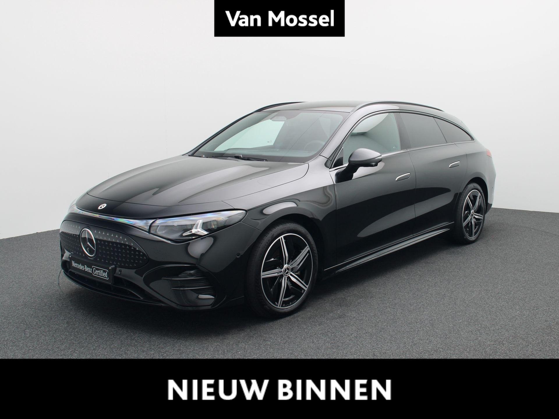 Mercedes-Benz CLA 250+ Shooting Brake AMG Line + MULTIBEAM +, Auto's, Achterwielaandrijving, Gebruikt, Zwart, 5 deurs