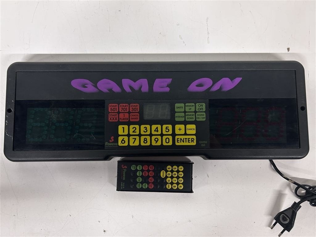 A7410. Game On electronisch scorebord, Favero Electronic Des, Ophalen of Verzenden, Gebruikt