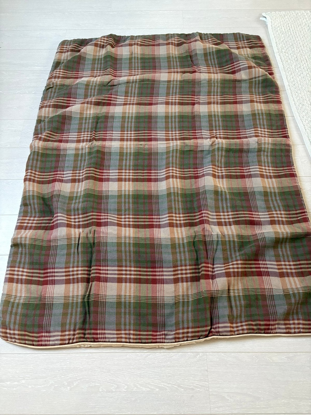 Bedsprei bruin, Huis en Inrichting, Ophalen, Gebruikt, Eenpersoons, Bruin