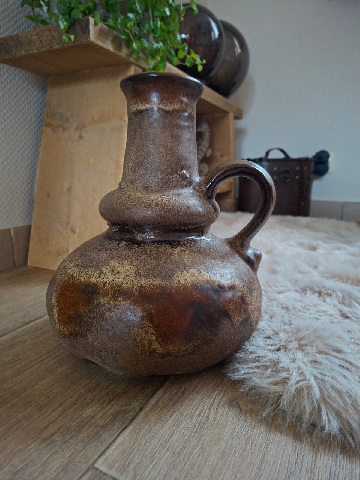 Vintage West Germany vaas 1960, Antiquités & Art, Enlèvement
