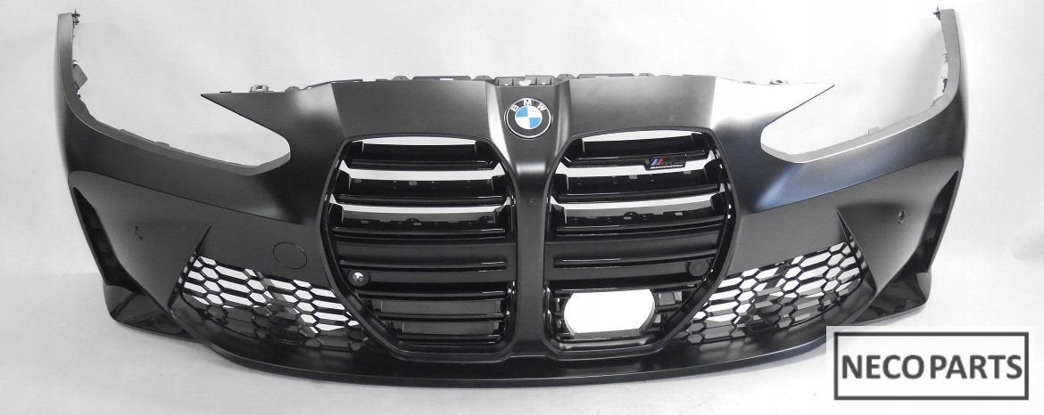 BMW M3 G80 G81 CAMERA BUMPER VOORBUMPER COMPLEET LEVERBAAR!!, Autos : Pièces & Accessoires, -, Garde-boue, Utilisé, -