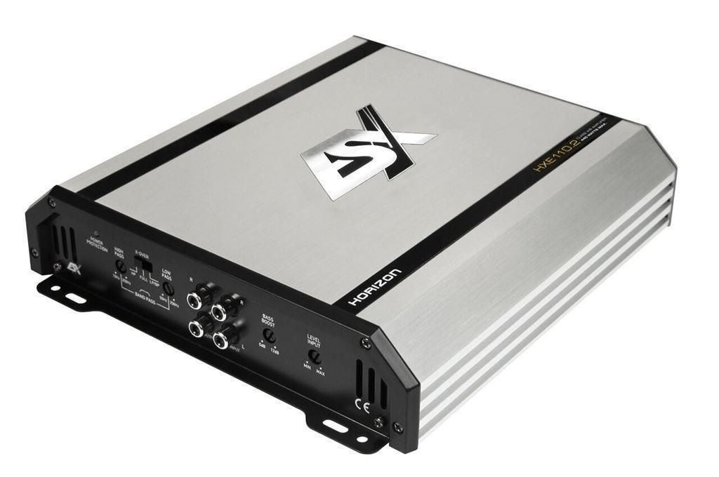 ESX Horizon 2 kanalen auto versterker HXE110.2, Ophalen of Verzenden, Nieuw