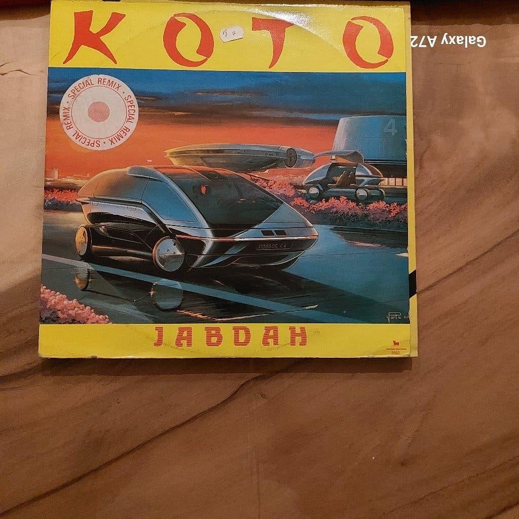 koto jabdah 12 inch maxi, 12 pouces, Enlèvement ou Envoi, Pop, Utilisé