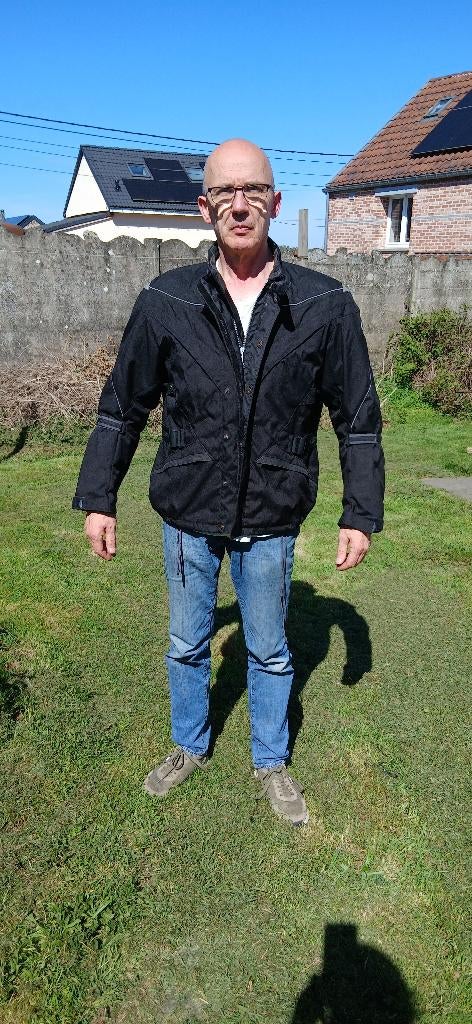 Veste  moto clover, Motos, Clover, Enlèvement, Hommes, Manteau | tissu