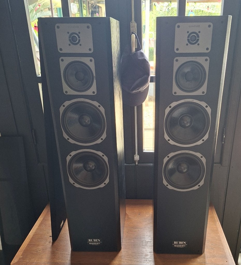 Luidsprekers Quadral Rubin Pronologue E 200 watt, TV, Hi-fi & Vidéo, Enceintes, Enlèvement, Utilisé, 150 watts ou plus, Enceinte colonne