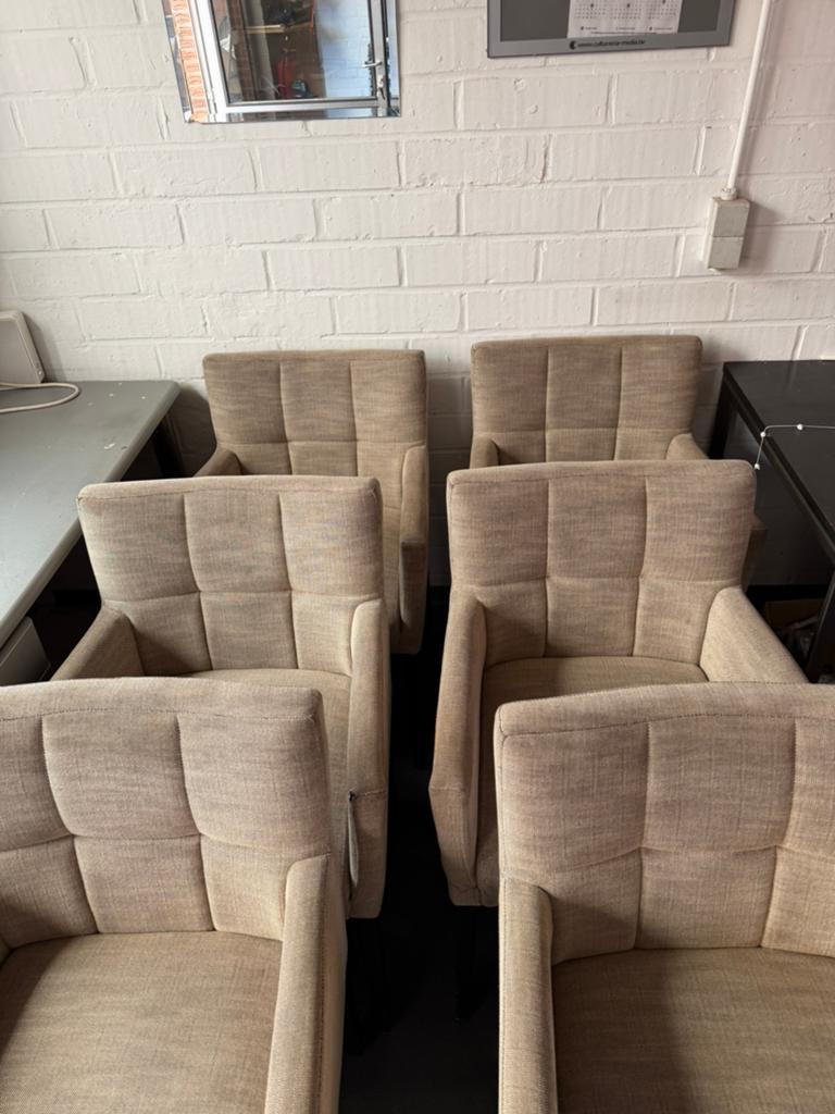 6 stoelen Mobitec, Enlèvement, Utilisé, Cinq, Six Chaises ou plus