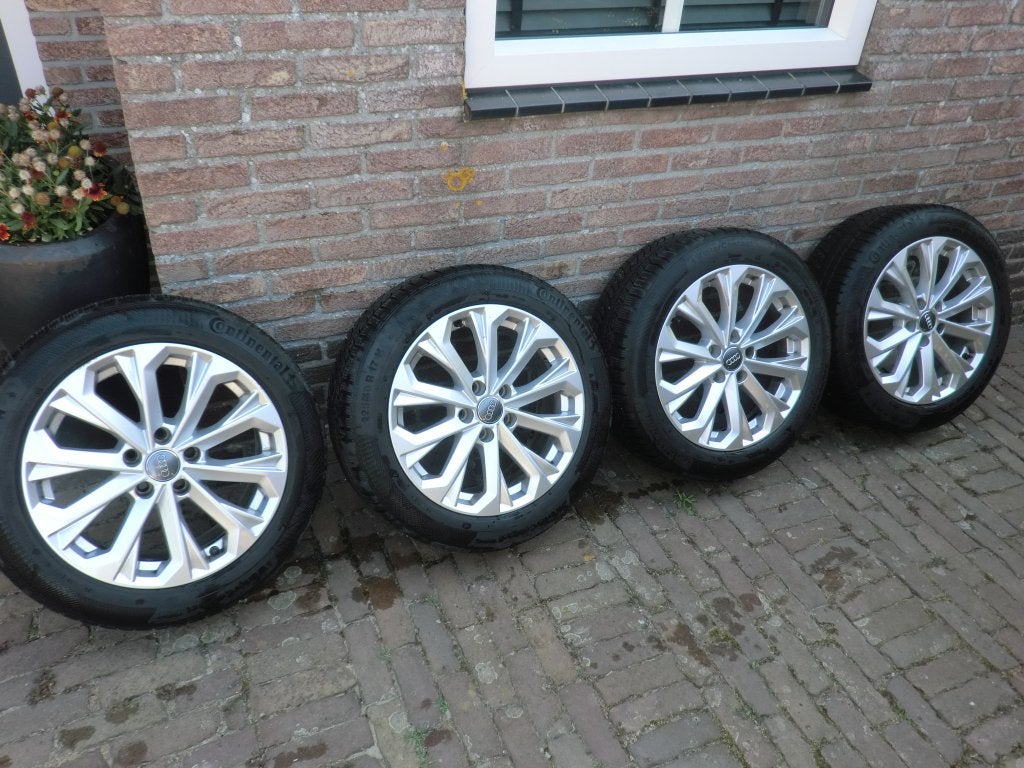Audi A4 origineel  17 inch wintenbandeset, Auto-onderdelen, Banden en Velgen, Ophalen, Gebruikt, Banden en Velgen, 17 inch