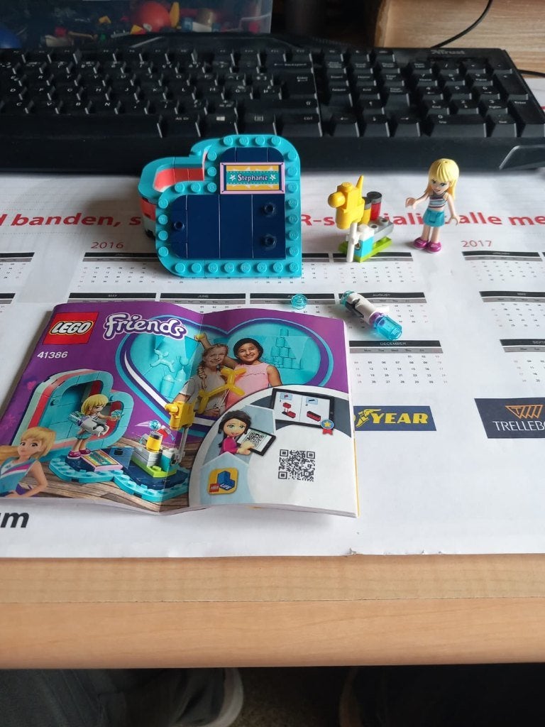 Lego 41386: Stephanie's Summer Heart Box, Enlèvement ou Envoi, Lego, Ensemble complet, Friends