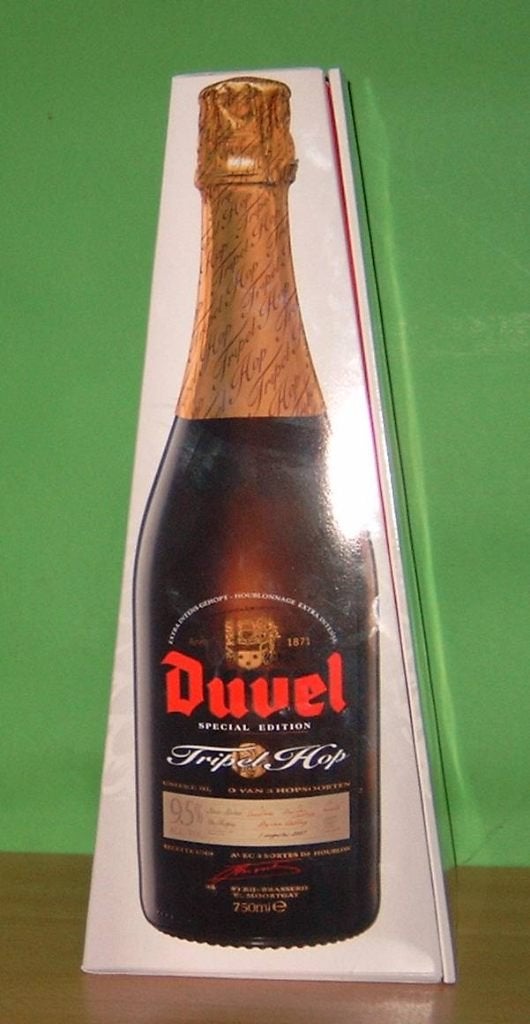 FLES DUVEL TRIPPEL HOP VAN 2010, Verzamelen, Ophalen of Verzenden, Nieuw, Duvel