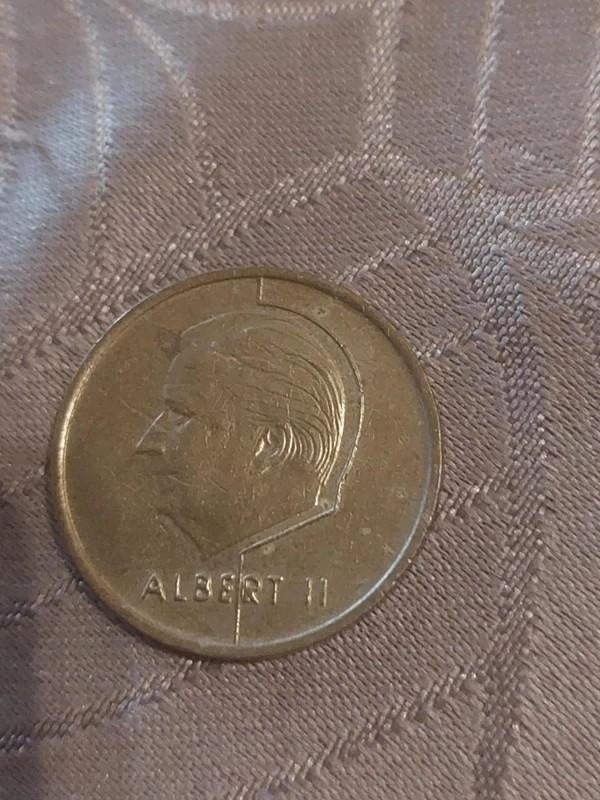 5 Belgische Frank / 1994, Ophalen of Verzenden, Losse munt