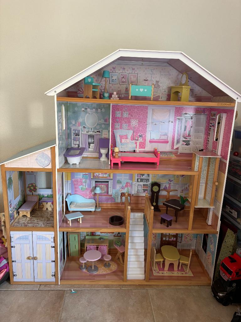 Barbiehuis, Ophalen, Gebruikt, Poppenhuis