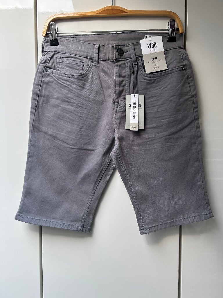 Grijze korte broek Primark nieuw - Maat 38, Maat 38/40 (M), Kort, Primark, Nieuw