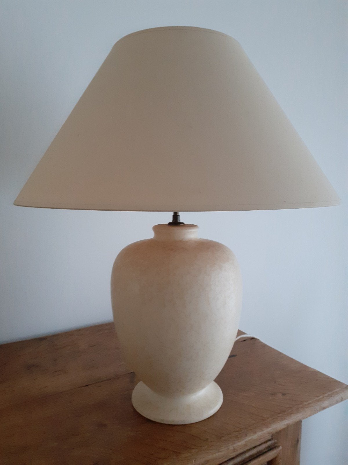 lampe à poser, Maison & Meubles, Beige, 30 cm, Comme neuf, Enlèvement