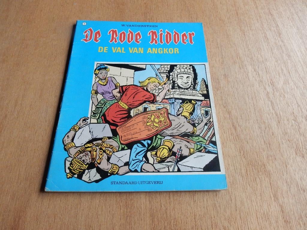 nr.521 - De rode ridder: de val van angkor - 7, Boeken, Stripverhalen, Eén stripboek, Ophalen of Verzenden, Gelezen