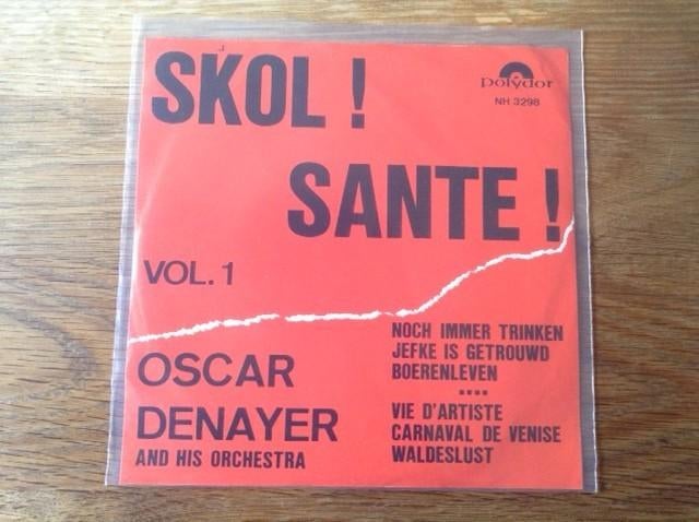 single oscar denayer and his orchestra, Cd's en Dvd's, Vinyl Singles, Overige genres, Ophalen of Verzenden